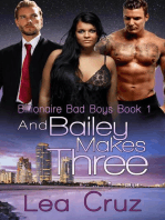And Bailey Makes Three: Billionaire Bad Boys, #1