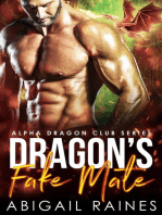Dragon's Fake Mate: Second Chance Fake Mate Protector Daddies, #1