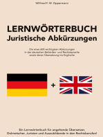 Lernwörterbuch: Juristische Abkürzungen