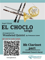Bb Clarinet (instead Horn) part "El Choclo" tango for Woodwind Quintet