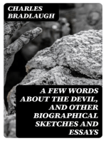 A Few Words About the Devil, and Other Biographical Sketches and Essays