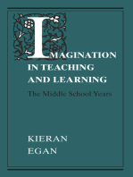 Imagination in Teaching and Learning: The Middle School Years