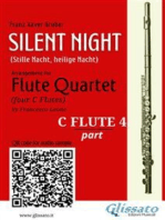 Flute 4 part "Silent Night" for Flute Quartet