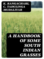 A Handbook of Some South Indian Grasses