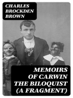Memoirs of Carwin the Biloquist (A Fragment)