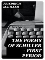 The Poems of Schiller — First period
