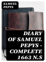 Diary of Samuel Pepys — Complete 1663 N.S