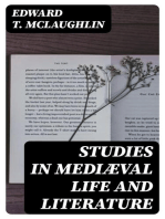 Studies in Mediæval Life and Literature