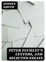 Peter Plymley's Letters, and Selected Essays