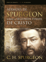 Sermões de Spurgeon sobre a segunda vinda de Cristo