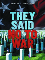 THEY SAID NO TO WAR