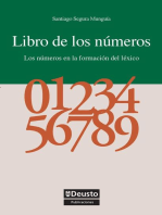 Libro de los números: Los números en la formación del léxico