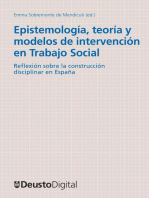 Epistemología, teoría y modelos de intervención en Trabajo Social: Reflexiones sobre la construcción disciplinar en España