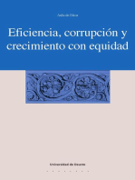 Eficiencia, corrupción y crecimiento con equidad