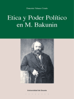 Ética y poder político en M. Bakunin