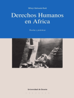 Derechos humanos en África: Teorías y prácticas