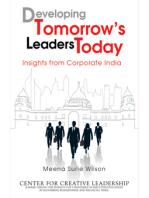Developing Tomorrow's Leaders Today: Insights from Corporate India