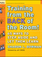 Training From the Back of the Room!: 65 Ways to Step Aside and Let Them Learn