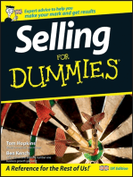 Selling For Dummies