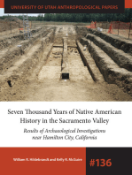 Seven Thousand Years of Native American History in the Sacramento Valley: Results of Archaeological Investigations near Hamilton City, California