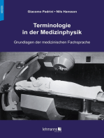 Terminologie in der Medizinphysik: Grundlagen der medizinischen Fachsprache