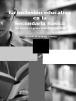 La inclusión educativa en la Secundaria Básica