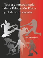 Teoría y metodología de la Educación Física y el deporte escolar