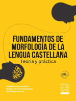 Fundamentos de morfología de la lengua Castellana: Teoría y práctica