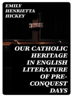 Our Catholic Heritage in English Literature of Pre-Conquest Days