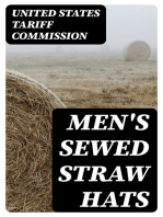 Men's Sewed Straw Hats