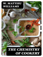 The Chemistry of Cookery