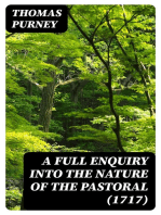 A Full Enquiry into the Nature of the Pastoral (1717)