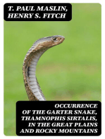 Occurrence of the Garter Snake, Thamnophis sirtalis, in the Great Plains and Rocky Mountains