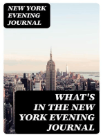 What's in the New York Evening Journal: America's Greatest Evening Newspaper