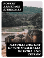 Natural History of the Mammalia of India and Ceylon