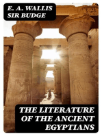 The Literature of the Ancient Egyptians