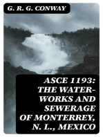 ASCE 1193: The Water-Works and Sewerage of Monterrey, N. L., Mexico