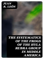 The Systematics of the Frogs of the Hyla Rubra Group in Middle America