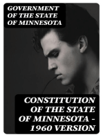 Constitution of the State of Minnesota — 1960 Version