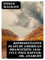 Representative Plays by American Dramatists