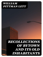 Recollections of Bytown and Its Old Inhabitants