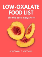 Low-Oxalate Food List: The World’s Most Comprehensive Low-Oxalate Ingredient List: Food Heroes, #3