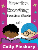 Phonics Reading Practice Words Air