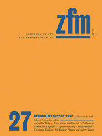 Zeitschrift für Medienwissenschaft 27: Jg. 14, Heft 2/2022: Reparaturwissen DDR