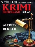 Krimi Dreierband 3052 - 3 Thriller in einem Band!