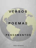 Versos, Poemas, Pensamentos