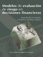 Modelos de evaluación de riesgo en decisiones financieras