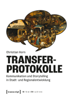 Transferprotokolle: Kommunikation und Storytelling in Stadt- und Regionalentwicklung
