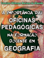 A Importância Das Oficinas Pedagógicas Na Formação Docente Em Geografia