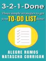 3-2-1-Done: Three Simple Strategies to get Your To-Do List Done!